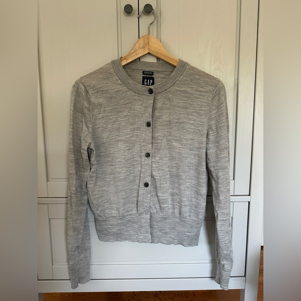 GAP Merino Wool Gray Sweater